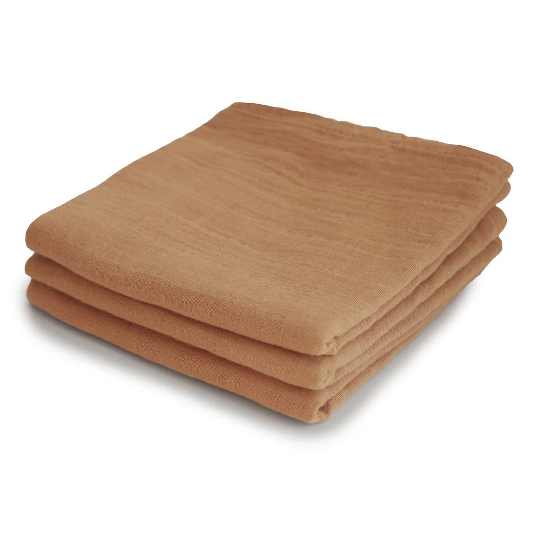 Mushie - Muslin cloth - Fall Yellow