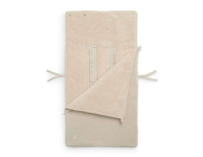 Voetenzak groep 0+ 3/5 punts gordel Basic Knit Nougat