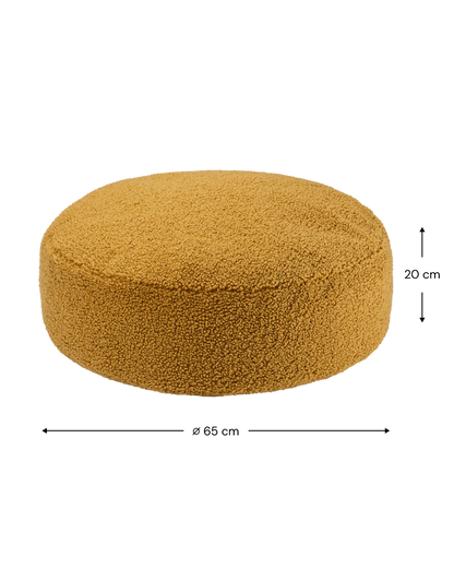 Esdoorn ronde poef - Wigiwama