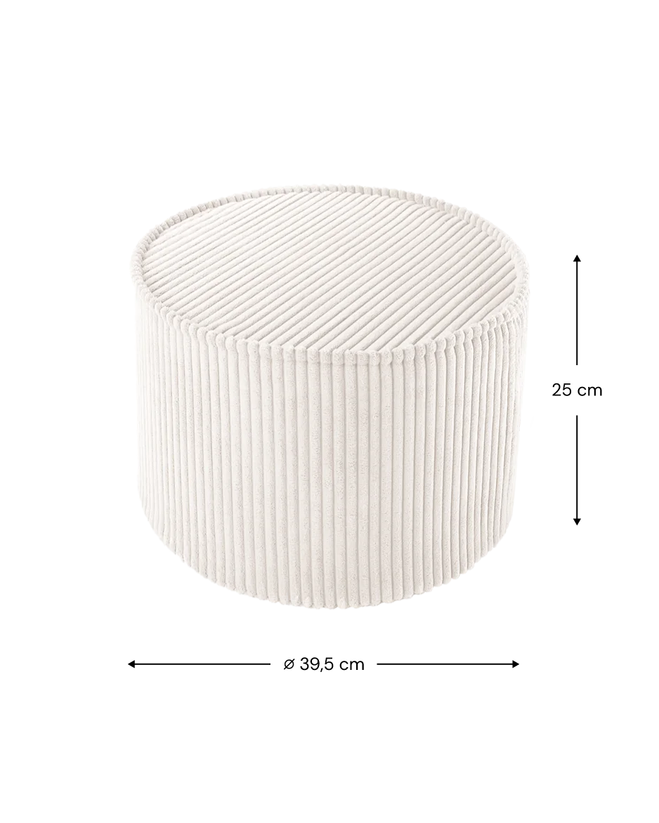 Wigiwama - Marshmallow  Poef