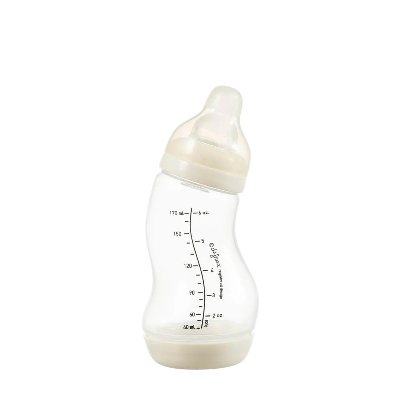 S-babyfles Natural 170 ml - Wit