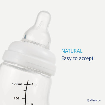 S-babyfles Natural 170 ml - Wit