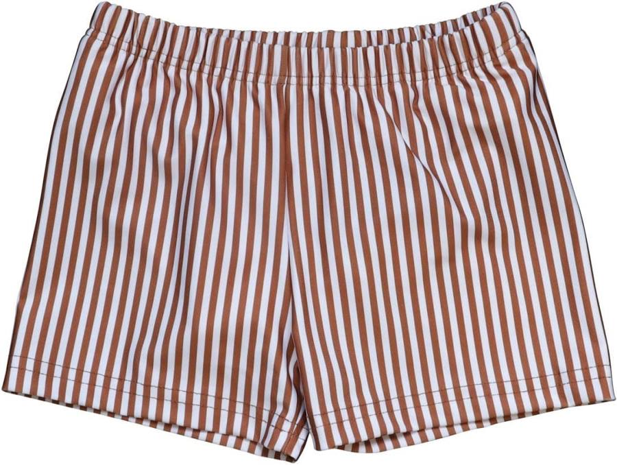 Slipstop Diaper Zwembroekje Cognac Stripe