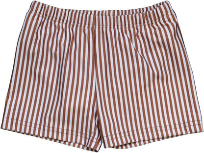 Slipstop Diaper Zwembroekje Cognac Stripe