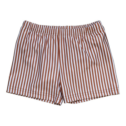 Slipstop Diaper Zwembroekje Cognac Stripe