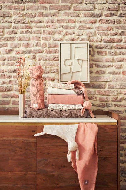 Speen/knuffeldoekje Bunny Ears - nougat