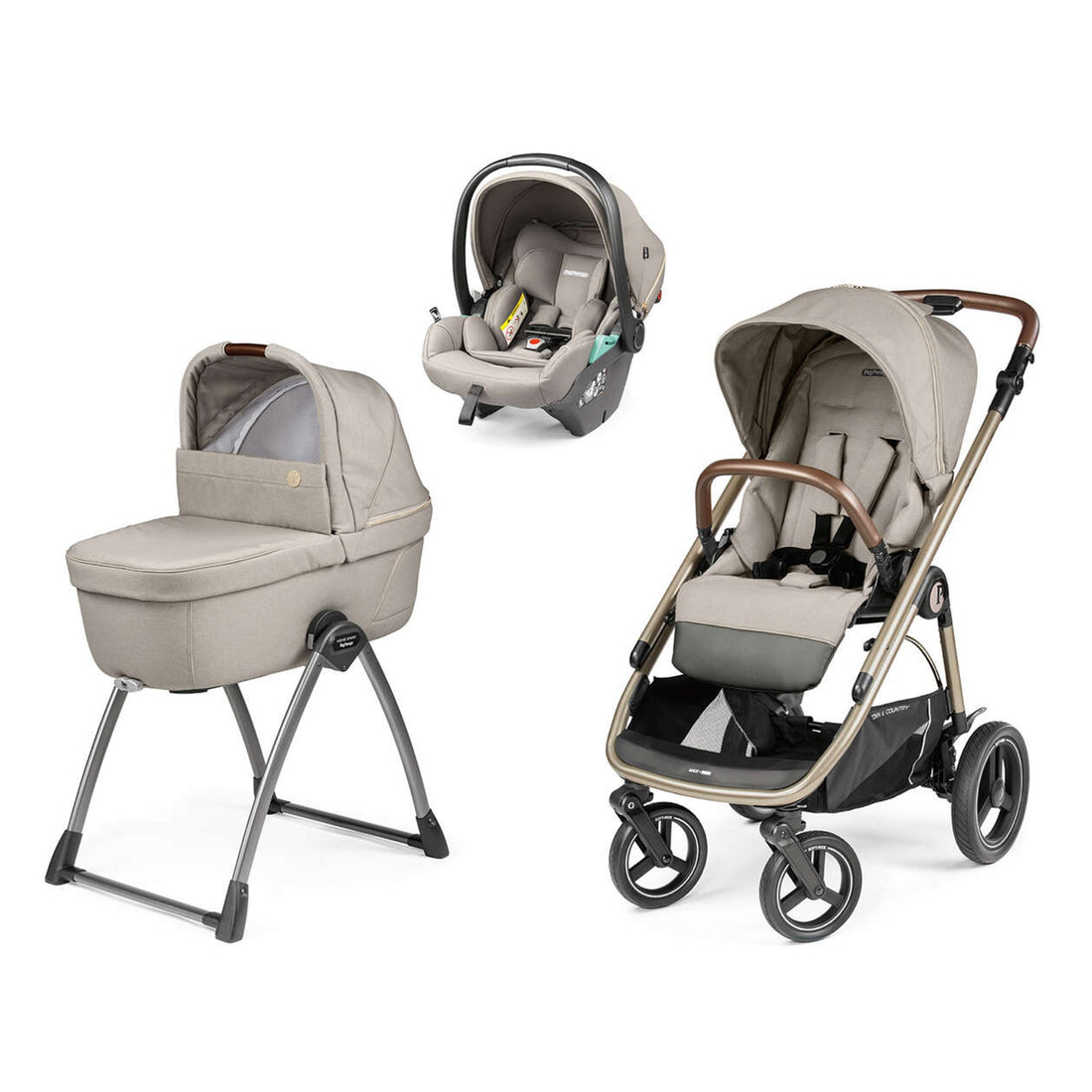Voordeelbundel veloce tc astral - complete kinderwagen inclusief autostoel, isofix base, extra staander wieg
